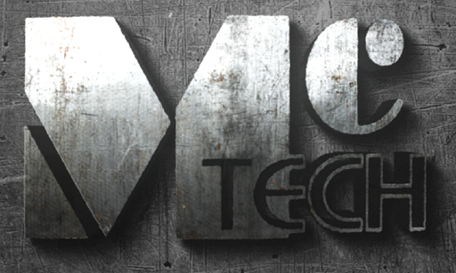 McTech Logo etched in Metal